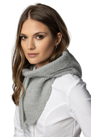 Vivisence Winterset Für Damen Schalmütze Mit Und Warme Fausthandschuhe Mit Fleecefutter Hergestellt Aus Weichem Warme Garn Perfekt Für Kalte Wintertage, hellgrau