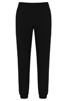 Vivisence Pantalon De Survêtement Femme Confortable Ceinture Élastique Poignets Côtelés Poches Latérales Tissu Doux Coton Mélangé Pour Détente Maison Sport Look Quotidien 9104,