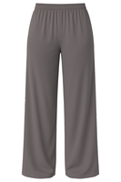 Vivisence Damen Pyjamahose Viskose Gummibund Komfort Für Die Nacht 2102, Grau