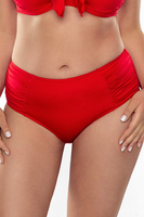 Vivisence Bikinihose Damen Bikini Unterteil Ideal Schwimmen und Sonnenbad, rot