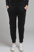 Vivisence Femme Pantalon Survêtement Coton  Coupe Ample Confort Quotidien 9103, noir