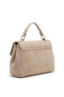 Vivisence Damen Handtasche Verstellbarer Riemen Reißverschluss Vielseitig, Taupe