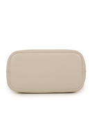 Vivisence Femme Sac À Bandoulière Pochette Cosmetic Amovible pour Tous Les Jours, blanc