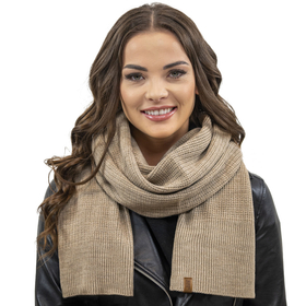 Vivisence Women's Winter Scarf Warm Comfortable For Cold Days 7042S, beige