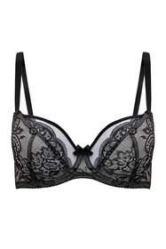 Vivisence femme soutien-gorge non-rembourré charmant 1044, noir