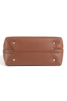 Vivisence Handtasche Damen Verstellbarer Schultergurt Alltag Komfort, Braun
