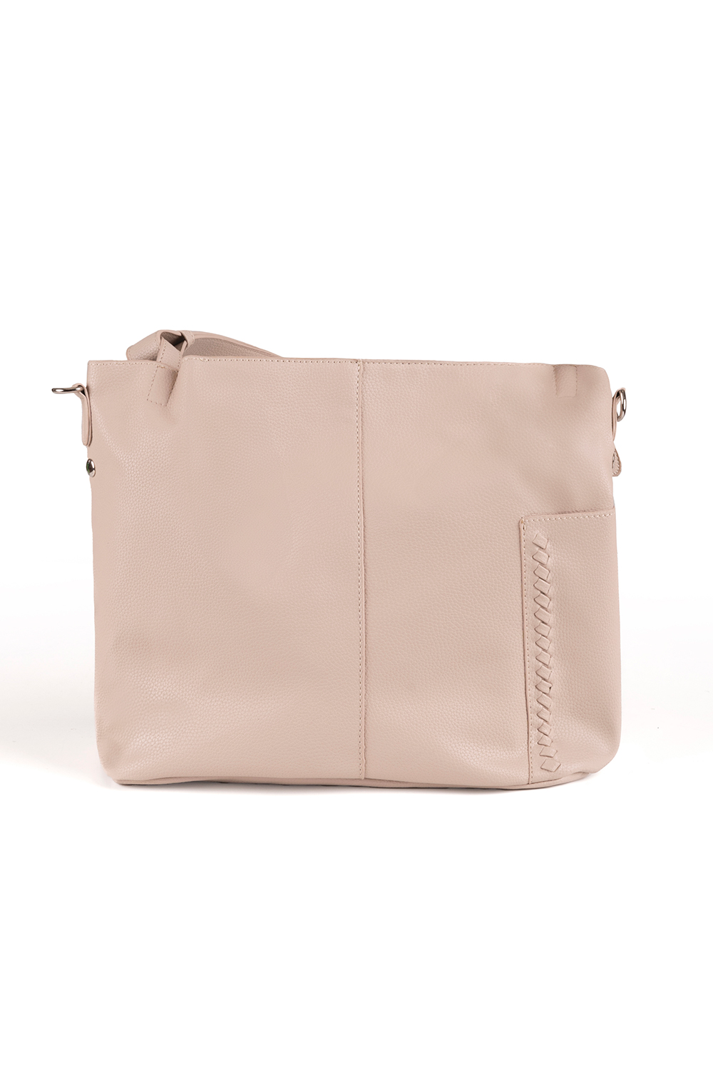 Vivisence Damen Handtasche Verstellbarer Schultergurt Alltag Tasche, Beige