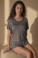 Vivisence Women's Pyjamas T-Shirt Viscose Relaxed Cut Comfort For Every Night 2200,