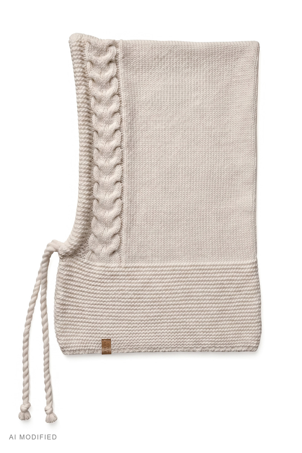 Kopfbeckeckungen Haube, Beige