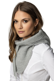 Vivisence Écharpe Femme Cagoule Capuche Style Balaclava En Fil Chaud 7097, gris clair