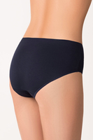 Vivisence women's smooth high waist briefs 4001, dark blue