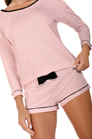 Vivisence pyjama deux pièces t-shirt à manches longues+short 2022, 