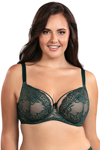 Vivisence femme soutien-gorge non-rembourré charmant 1044, vert