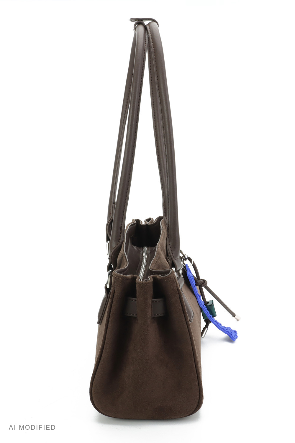 Vivisence Schultertasche Damen Polyester Alltag Handtasche, braun