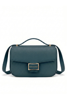 Vivisence Femme Sac À Bandoulière Rabat Magnétique Organisation Quotidienne, turquoise