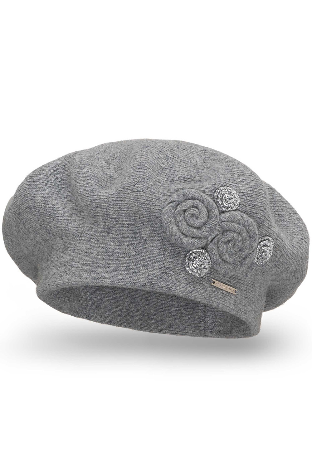 Vivisence Béret En Laine Femme Protection Thermique Pour Les Jours Froids 7037, gris clair