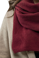 Vivisence Écharpe Femme Hiver Chaude Et Confortable Pour Les Journées Froides 7101, bordeaux