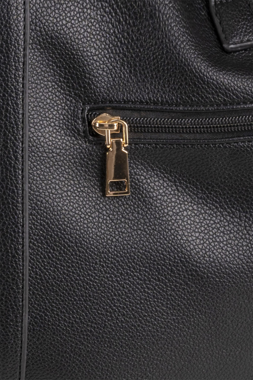 Vivisence Sacs à Main Portés épaule Femme avec Clip Décoratif, noir