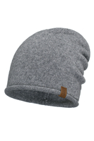 Vivisence Women's Winter Beanie Merino Wool Soft Warm Comfort For Cold Days, Grey