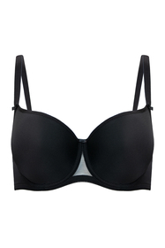 Vivisence femme soutien-gorge rembourré classique moulé 1046, noir