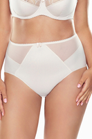 Vivisence smooth lace high waisted briefs 1056, Beige