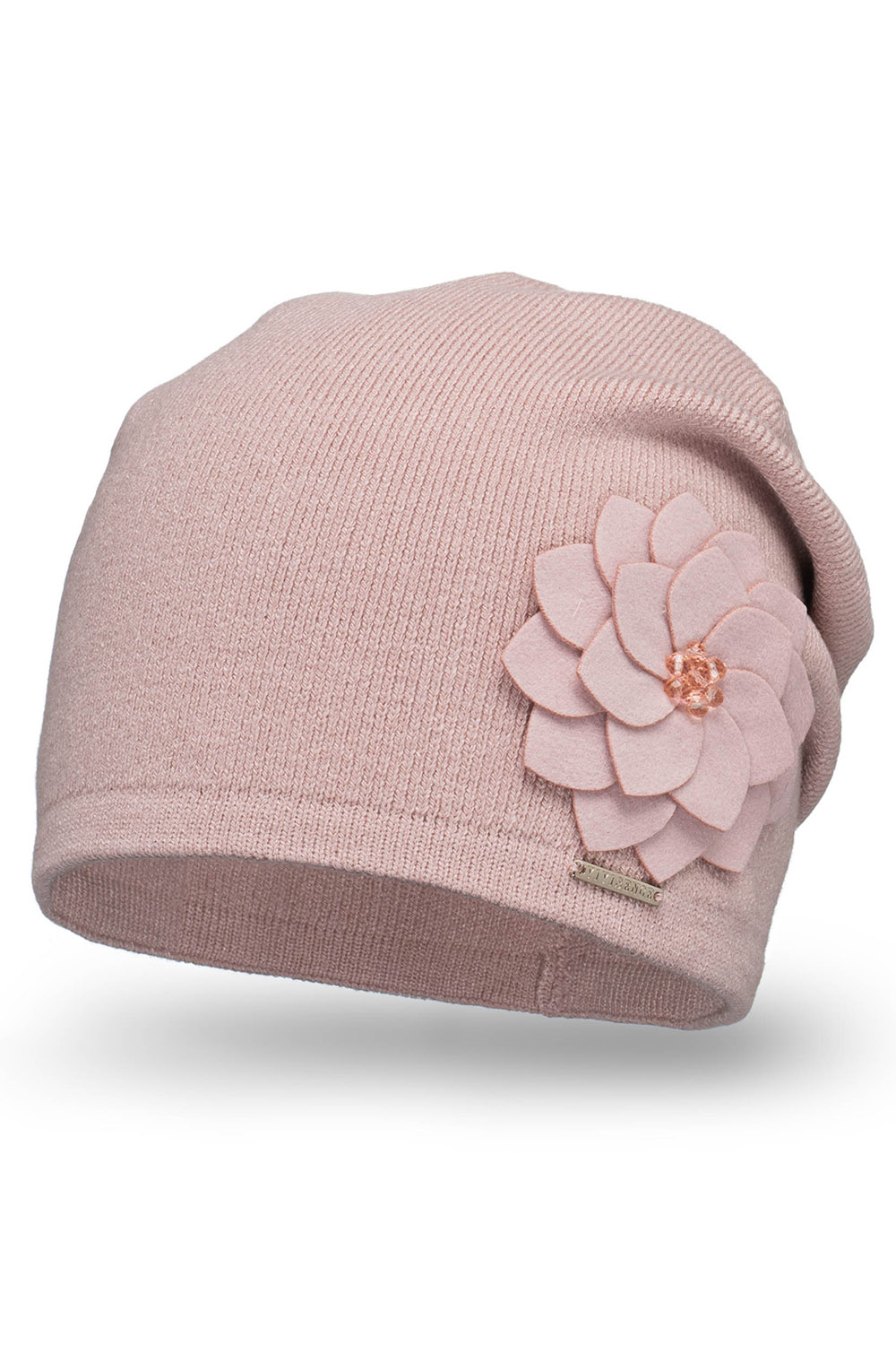 Vivisence Damen Mütze Wintermütze Klassischem Schnitt Warme Gemütlich Wolle 7010, rosa