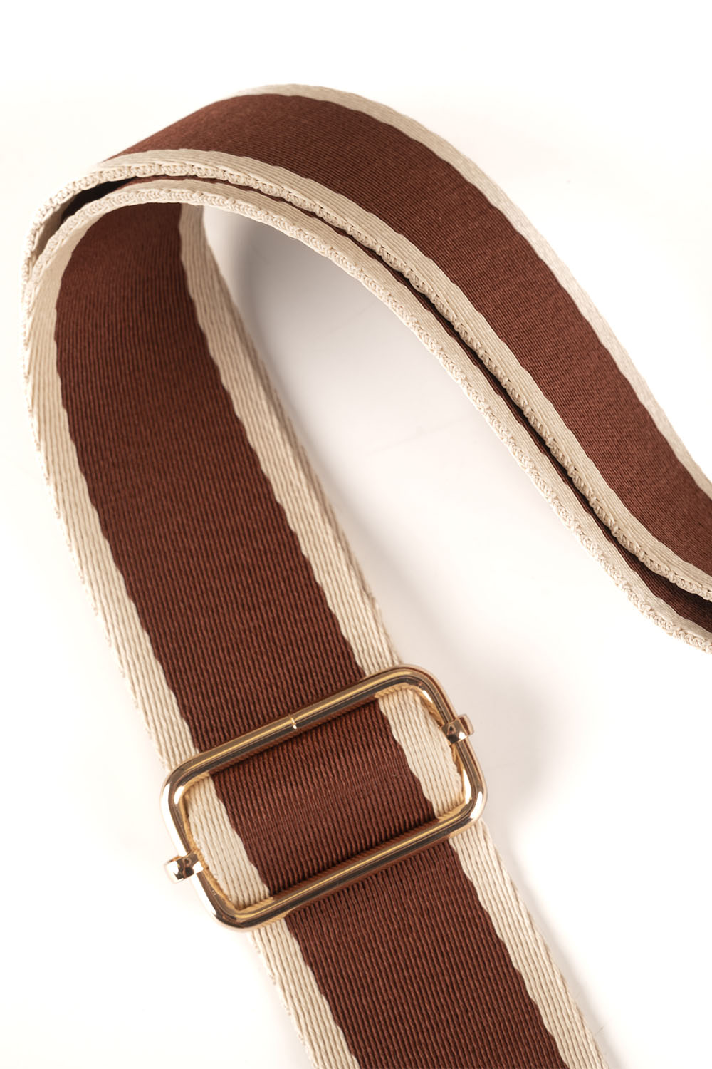 Vivisence Sac Bandoulière Femme Bande Décorative Pour un Usage Quotidien, marron