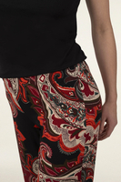 Vivisence Damen Pyjama Set Dreiteilig Aus Viskose Mit Spitze Für Sanfte Nächte, Schwarz