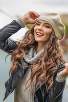 Vivisence Béret Femme Chaud Et Douillet Protection Contre Le Froid 7005, beige