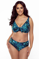 Vivisence Bikini Bottoms Women Classic Cut Fade Resistant Fabric, turquoise