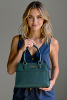 Vivisence Women's Handbag Shoulder Bag Everyday Comfort and Elegance, green
