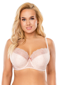 Vivisence Femme Soutien-Gorge Semi-Rembourré Subtil Et Charmant 1045, rose poudré
