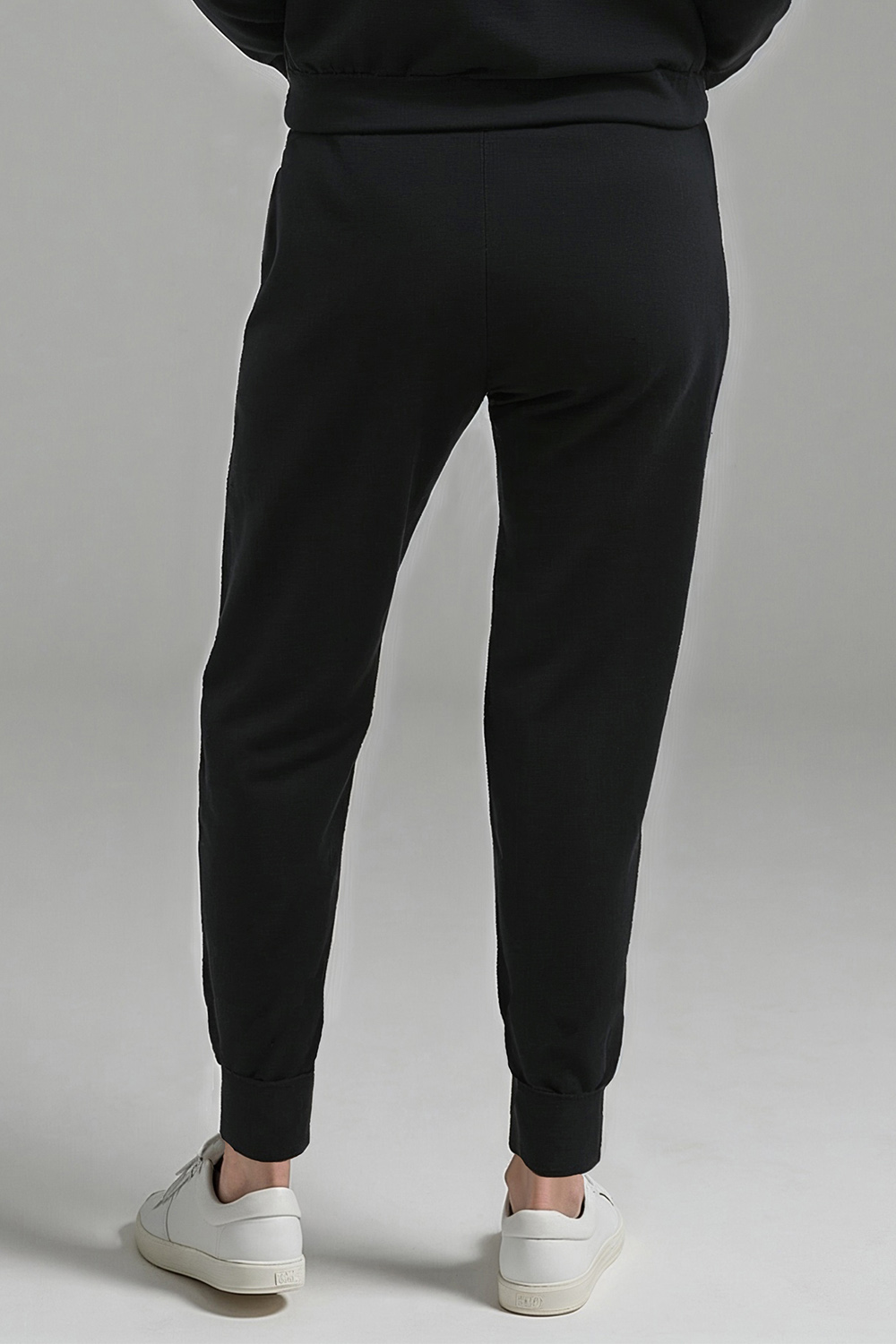Vivisence Femme Pantalon Survêtement Coton  Coupe Ample Confort Quotidien 9103, noir