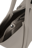 Vivisence Damen Schultertasche Mit Magnetklappe Und Kosmetiktasche Für Den Alltag, ecru
