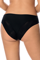 Vivisence culotte slip 1041, beige-noir