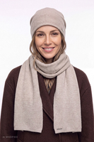 Vivisence 70134 KMPL Sets Sets hat + scarf, beige