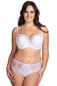 Vivisence Women's Briefs High-Waist Mesh Floral Lace Perfect For Everyday 1078/1080,