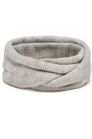 Vivisence Loop Schal Strick Zweimal Gefaltet Ideal Wärm Für Wintertage 7103, beige Melange