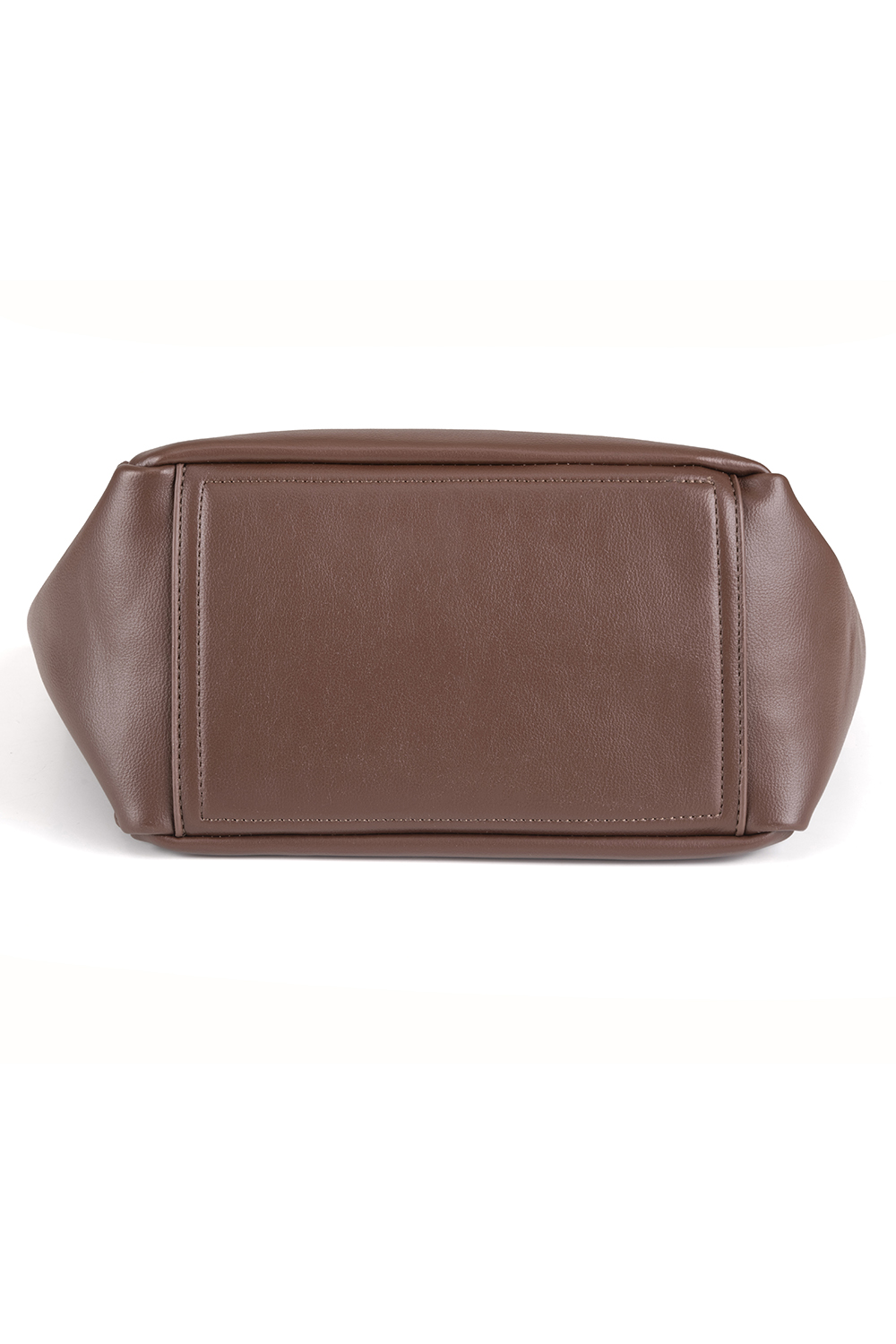 Vivisence Schultertasche Damen Magnetverschluss Alltag Komfort und Eleganz, Braun