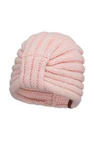 Vivisence Femme Bonnet Hiver Maille Merinos et Coton Ajusté Chaleur Confort, rose