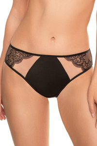 Vivisence women's lace briefs 1044, black