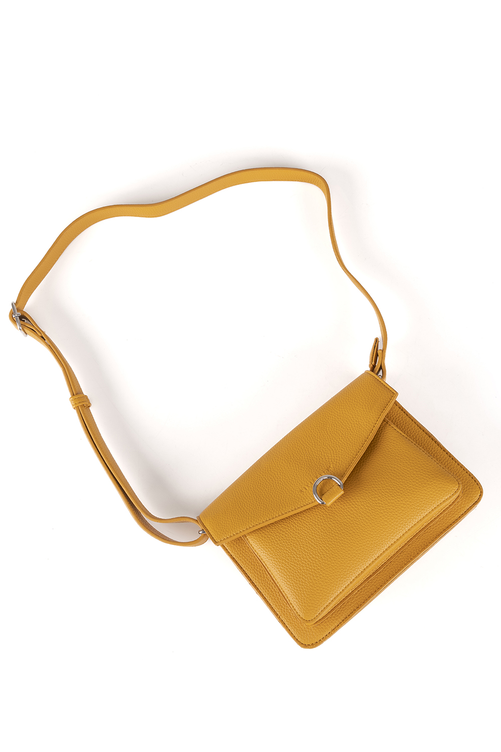 Vivisence Sac Bandoulière Femme Fermeture Aimant Le Confort au Quotidien, jaune