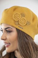 Vivisence Béret En Laine Femme Protection Thermique Pour Les Jours Froids 7037, miel