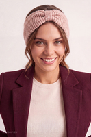 Vivisence Damen Stirnband Strick für kühle Tage Komfort und Stil, rosa