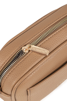 Vivisence Women's Crossbody Zipper Pocket Wide Adjustable Strap, brown