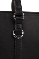 Vivisence Sac À Épaule Femme Fermeture Zippée Compact Idéal Au Quotidien, noir