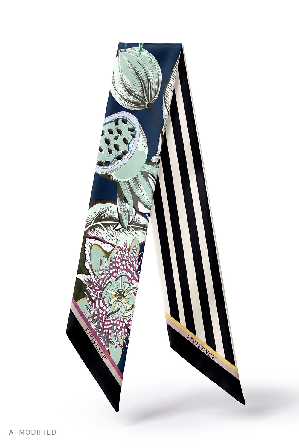 Vivisence S180-012 Scarves and shawls Wraps, dark blue