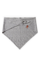 Vivisence Damen Dreiecksschal aus Strick für einfaches Styling, grau