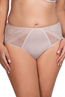 Vivisence Eleganter Damen Slip Spitze Verziert Perfekt Für Den Alltag 1081/82, Beige