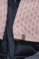 Vivisence Women Winter Hat Scarf And Gloves Set Fleece Lined Soft Knit Warmth, powder pink